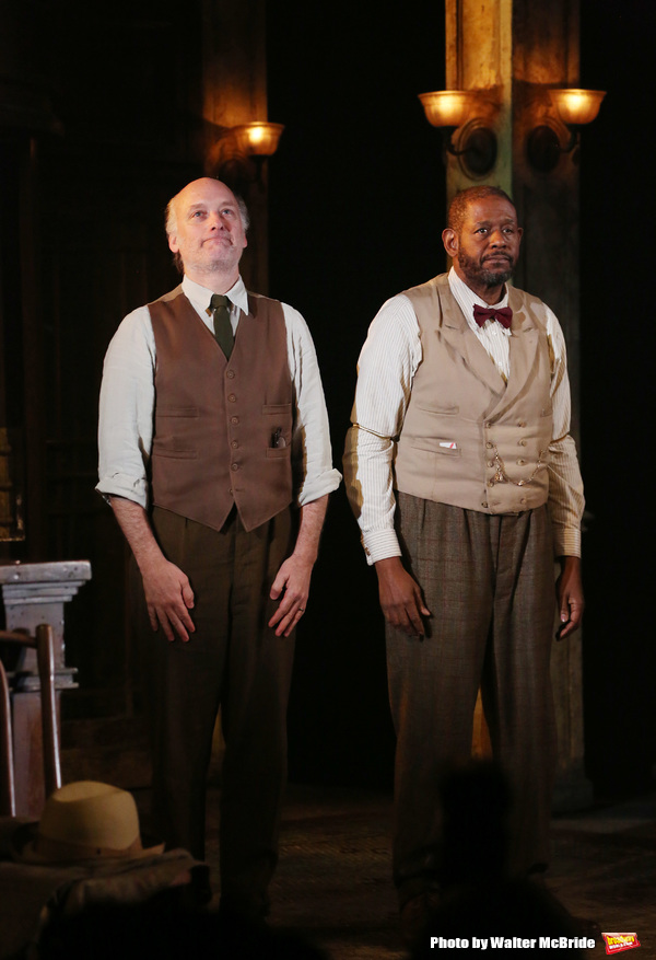 Photo Coverage: Forest Whitaker & Frank Wood Take Opening Night Bows in HUGHIE! Image