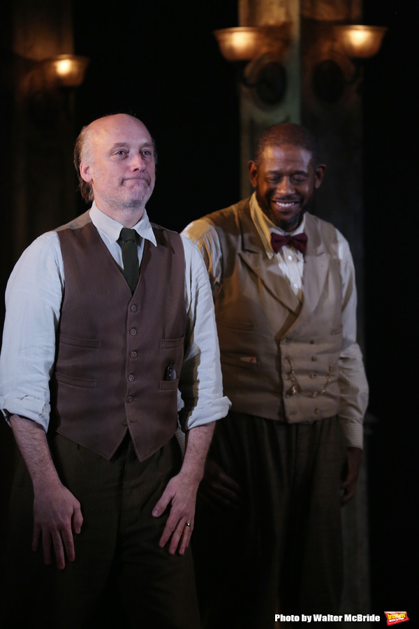 Photo Coverage: Forest Whitaker & Frank Wood Take Opening Night Bows in HUGHIE! Image