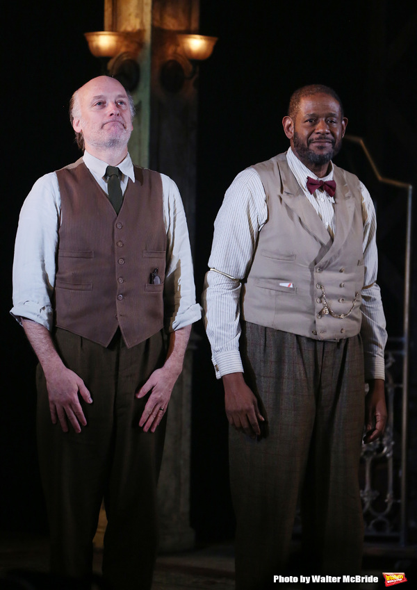 Photo Coverage: Forest Whitaker & Frank Wood Take Opening Night Bows in HUGHIE! Image