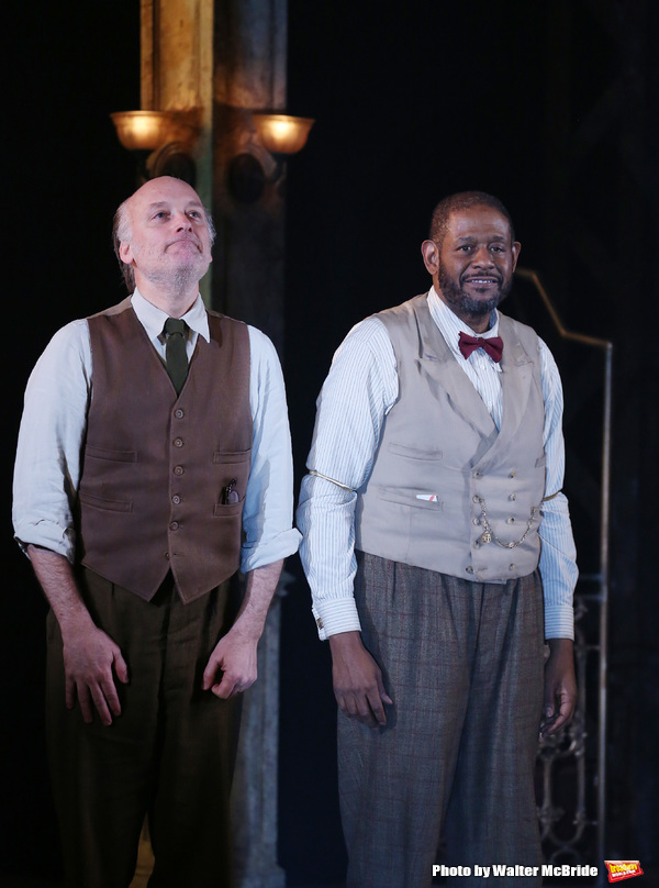 Photo Coverage: Forest Whitaker & Frank Wood Take Opening Night Bows in HUGHIE! Image