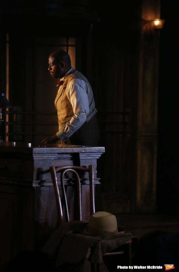 Photo Coverage: Forest Whitaker & Frank Wood Take Opening Night Bows in HUGHIE! Image
