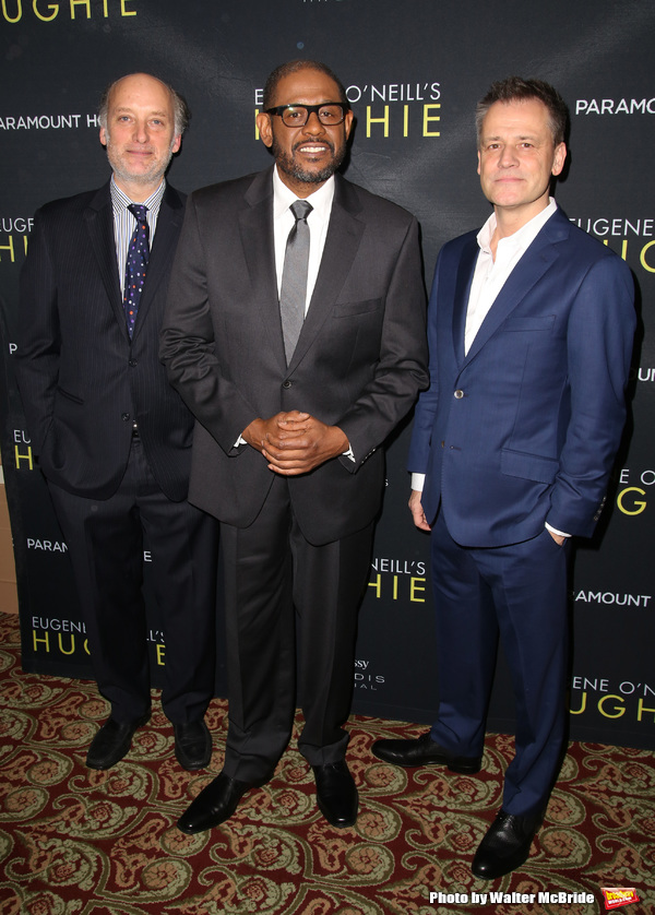 Frank Wood, Forest Whitaker and Michael Grandage  Photo