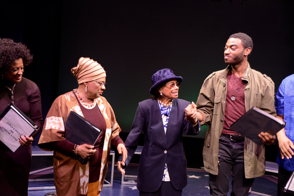 Marva Hicks, Tine Fabrique, Micki Grant and Jelani Aladin Photo