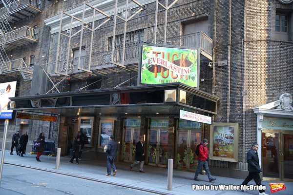 Photo Coverage: TUCK EVERLASTING Loads In at the Broadhurst Theatre!  Image