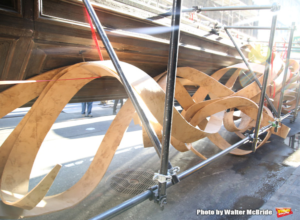 Photo Coverage: TUCK EVERLASTING Loads In at the Broadhurst Theatre!  Image