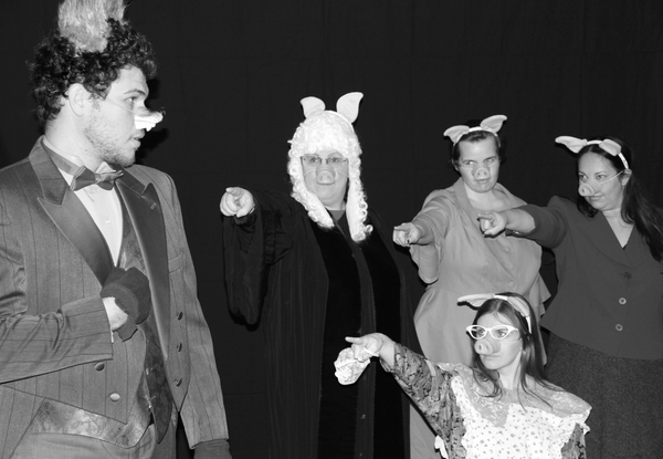 Photo Flash: Meet the Cast of THE TRUE STORY OF THE THREE LITTLE PIGS at Players Club of Swarthmore Image