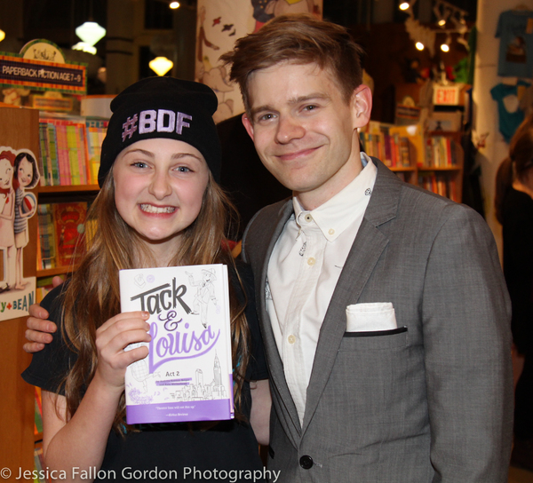 Sarah Charles Lewis and Andrew Keenan-Bolger Photo