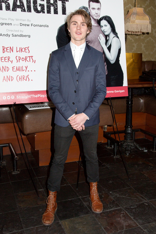 Photo Coverage: STRAIGHT's Jenna Gavigan, Jake Epstein & Thomas E. Sullivan Celebrate Opening Night Image