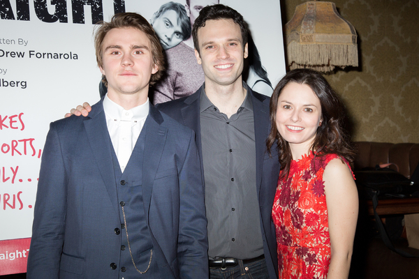 Photo Coverage: STRAIGHT's Jenna Gavigan, Jake Epstein & Thomas E. Sullivan Celebrate Opening Night Image