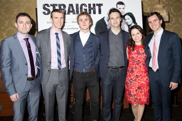 Photo Coverage: STRAIGHT's Jenna Gavigan, Jake Epstein & Thomas E. Sullivan Celebrate Opening Night Image