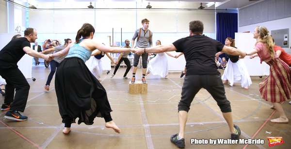 Photo Coverage: Discover the Magic! Go Inside the Rehearsal Room for TUCK EVERLASTING w/ Sarah Charles Lewis, Andrew Keenan-Bolger & More! Image