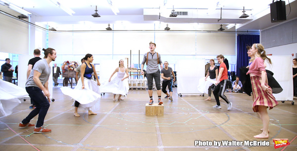 Photo Coverage: Discover the Magic! Go Inside the Rehearsal Room for TUCK EVERLASTING w/ Sarah Charles Lewis, Andrew Keenan-Bolger & More! Image