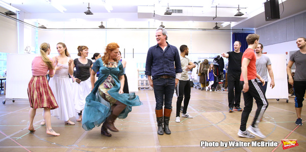 Photo Coverage: Discover the Magic! Go Inside the Rehearsal Room for TUCK EVERLASTING w/ Sarah Charles Lewis, Andrew Keenan-Bolger & More! Image