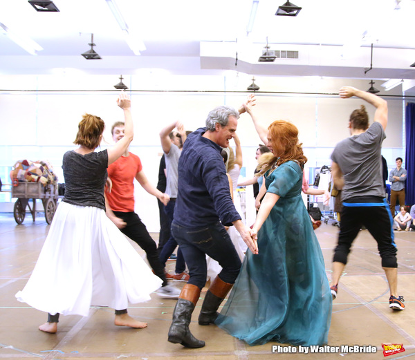 Photo Coverage: Discover the Magic! Go Inside the Rehearsal Room for TUCK EVERLASTING w/ Sarah Charles Lewis, Andrew Keenan-Bolger & More! Image