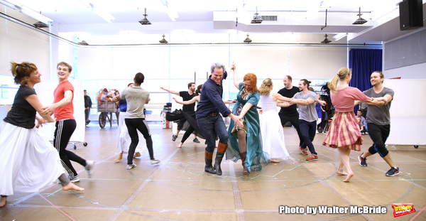 Photo Coverage: Discover the Magic! Go Inside the Rehearsal Room for TUCK EVERLASTING w/ Sarah Charles Lewis, Andrew Keenan-Bolger & More! Image