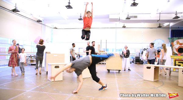 Photo Coverage: Discover the Magic! Go Inside the Rehearsal Room for TUCK EVERLASTING w/ Sarah Charles Lewis, Andrew Keenan-Bolger & More! Image