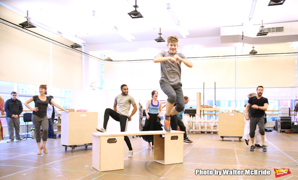 Photo Coverage: Discover the Magic! Go Inside the Rehearsal Room for TUCK EVERLASTING w/ Sarah Charles Lewis, Andrew Keenan-Bolger & More! Image