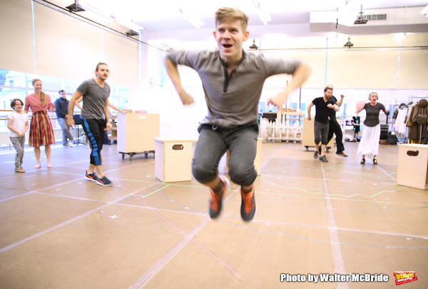 Photo Coverage: Discover the Magic! Go Inside the Rehearsal Room for TUCK EVERLASTING w/ Sarah Charles Lewis, Andrew Keenan-Bolger & More! Image