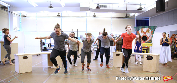 Photo Coverage: Discover the Magic! Go Inside the Rehearsal Room for TUCK EVERLASTING w/ Sarah Charles Lewis, Andrew Keenan-Bolger & More! Image