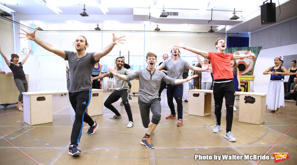 Photo Coverage: Discover the Magic! Go Inside the Rehearsal Room for TUCK EVERLASTING w/ Sarah Charles Lewis, Andrew Keenan-Bolger & More! Image