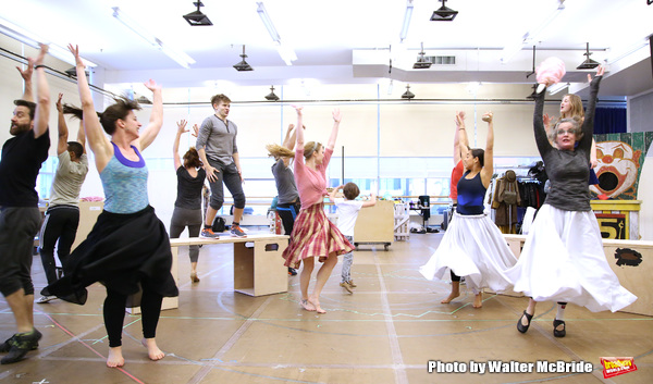 Photo Coverage: Discover the Magic! Go Inside the Rehearsal Room for TUCK EVERLASTING w/ Sarah Charles Lewis, Andrew Keenan-Bolger & More! Image