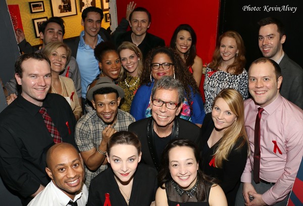 Bill Russell with the cast and orchestra Photo