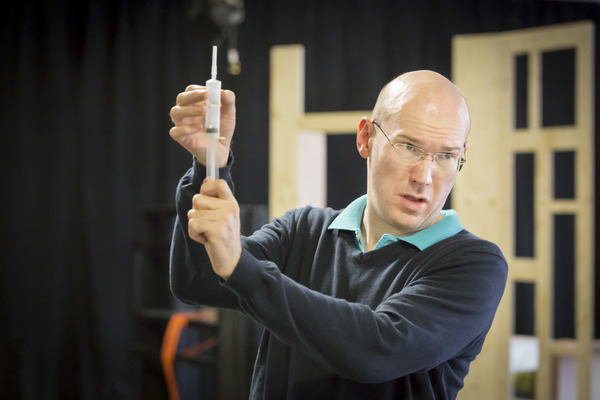 Photo Flash: In Rehearsal with Kenneth Branagh, Rob Brydon and More for THE PAINKILLER Image