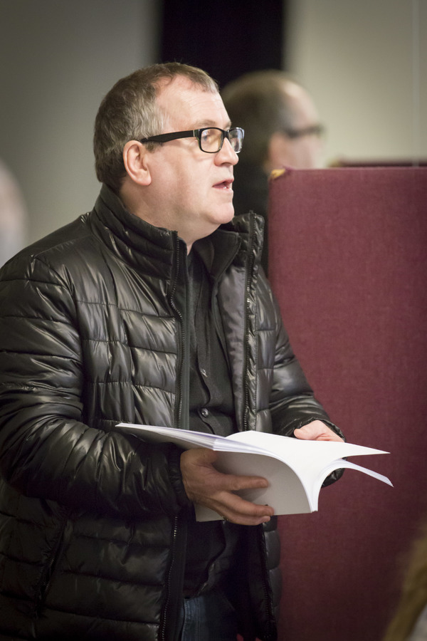 Photo Flash: In Rehearsal with Kenneth Branagh, Rob Brydon and More for THE PAINKILLER Image