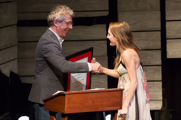 Photo Flash: Clare Barron and Sarah DeLappe Receive American Playwriting Foundation's 2015 Relentless Awards Image