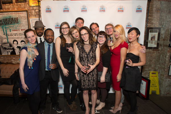 Photo Flash: Clare Barron and Sarah DeLappe Receive American Playwriting Foundation's 2015 Relentless Awards 