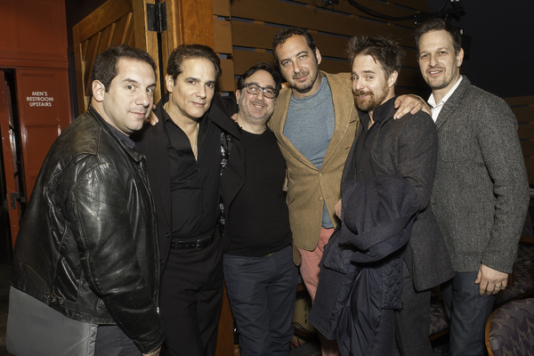 Seth Herzog, Yul Vazquez, Michael Panes, David Bar Katz, Sam Rockwell and Josh Charle Photo