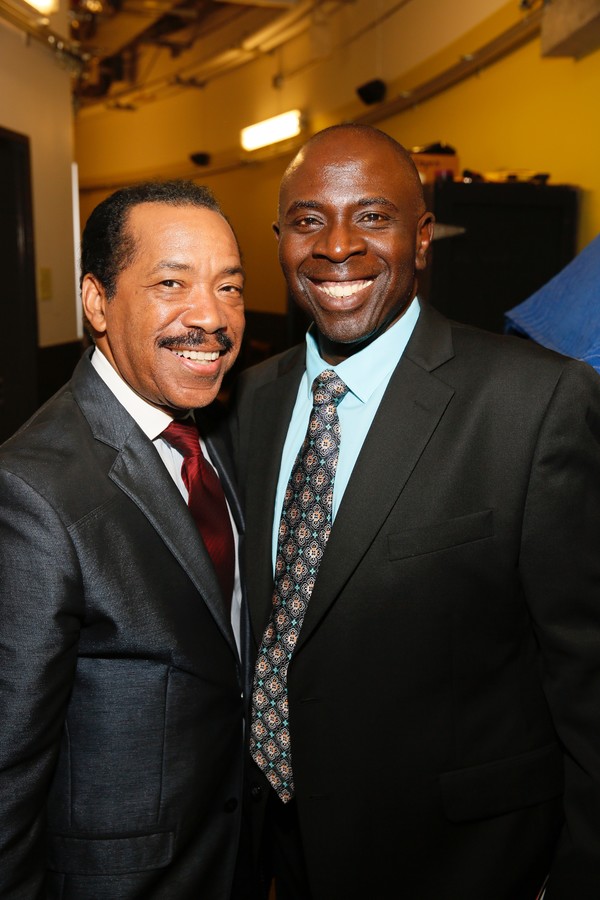 Celebrity judge Obba Babatunde and emcee Gary Anthony Williams Photo