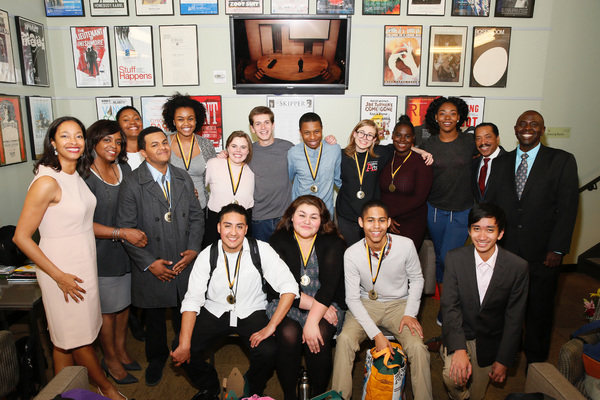 Leslie K. Johnson, Andi Chapman, Deidrie Henry (left), Obba Babatunde and Gary Anthon Photo