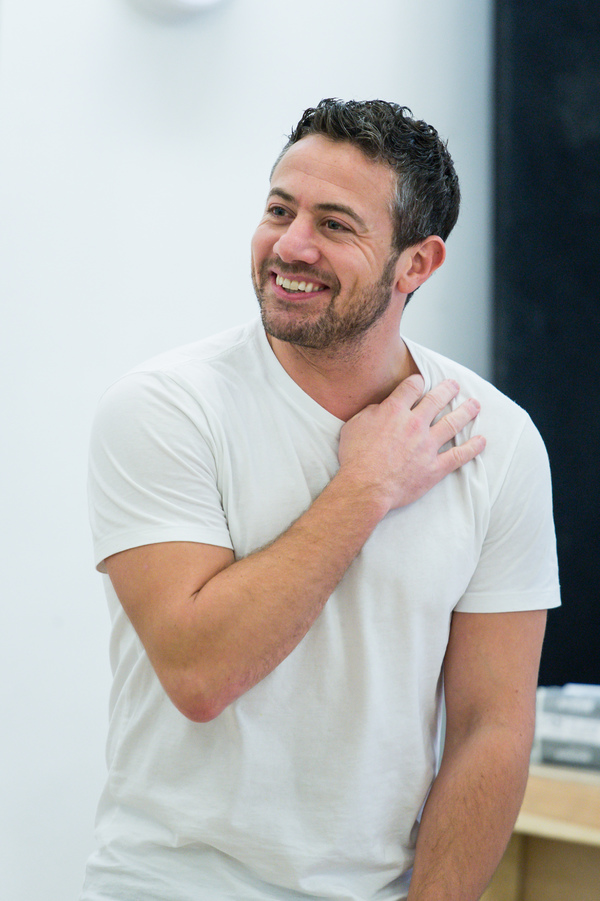 Photo Flash: In Rehearsal for UK Debut of Neil LaBute's REASONS TO BE HAPPY at Hampstead 