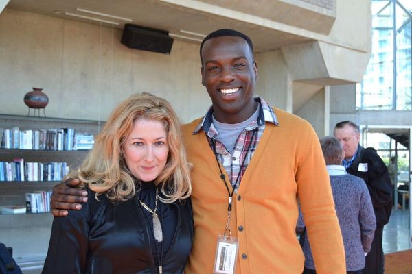 Adrienne Nelson (Lurleen Wallace) and Desmond Bing (Bob Moses)  Photo