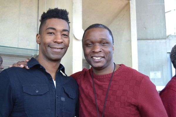 JaBen Early (Stokley Carmichael) and Bowman Wright (Martin Luther King, Jr.)  Photo