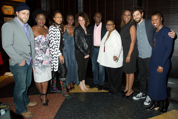 Joe Tippett, Ito Aghayere, Tamara Tunie, Danai Gurira, Rebecca Taichman, Harold Surra Photo