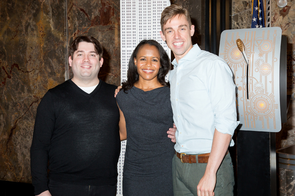 Photo Coverage: THE BOOK OF MORMON Cast Celebrates 5 Years on Broadway at the Empire State Building! Image