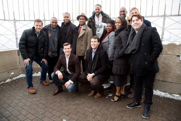 Photo Coverage: THE BOOK OF MORMON Cast Celebrates 5 Years on Broadway at the Empire State Building! Image