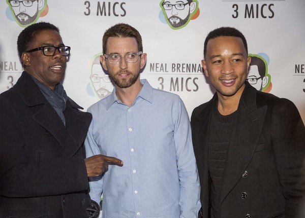 Photo Flash: Chris Rock, John Legend and More Celebrate NEAL BRENNAN 3 MICS Opening in NYC 