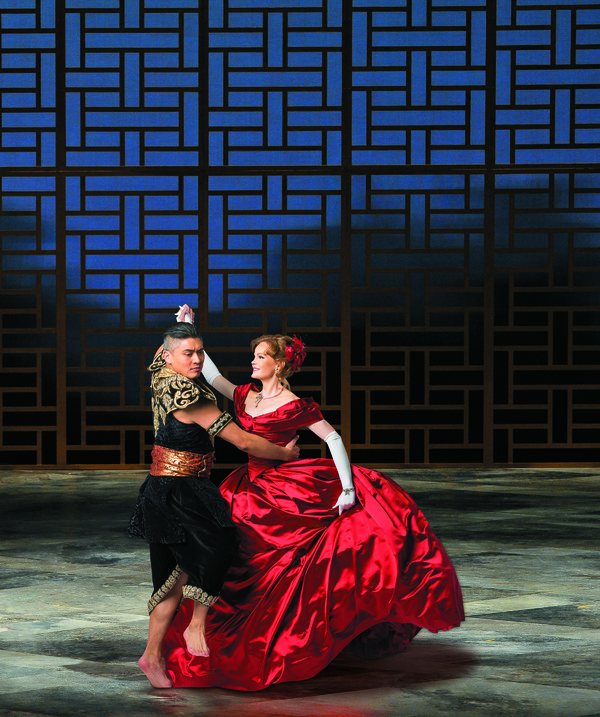 Photo Flash: Getting to Know Them - First Look at Kate Baldwin & Paolo Montalban in Lyric Opera's THE KING AND I Image