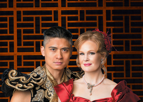 Photo Flash: Getting to Know Them - First Look at Kate Baldwin & Paolo Montalban in Lyric Opera's THE KING AND I Image