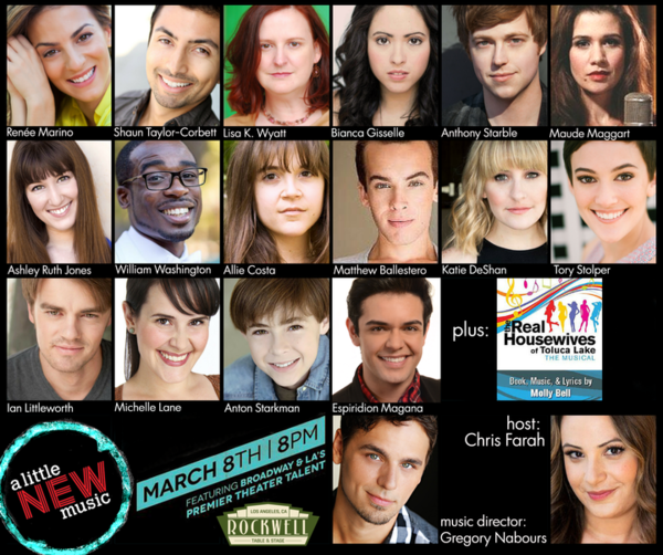 Photo Flash: In Rehearsal with A LITTLE NEW MUSIC, Returning to Rockwell This Week Image