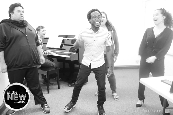 Photo Flash: In Rehearsal with A LITTLE NEW MUSIC, Returning to Rockwell This Week 