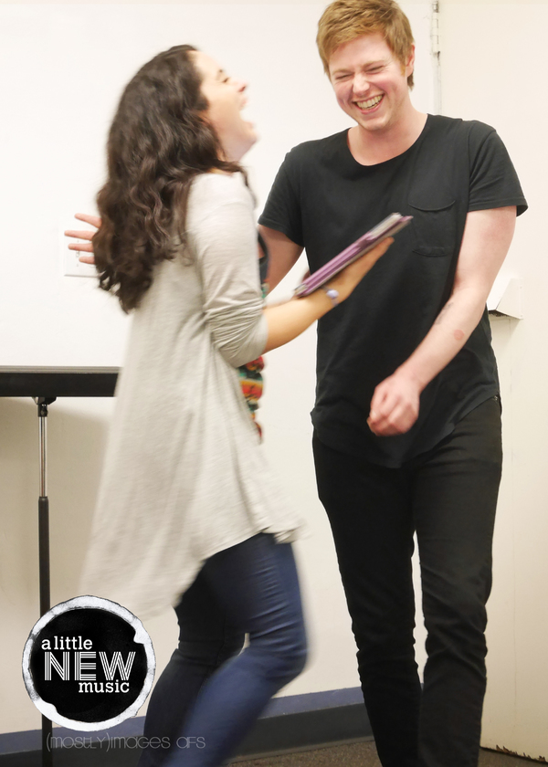 Photo Flash: In Rehearsal with A LITTLE NEW MUSIC, Returning to Rockwell This Week Image