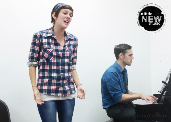 Photo Flash: In Rehearsal with A LITTLE NEW MUSIC, Returning to Rockwell This Week Image