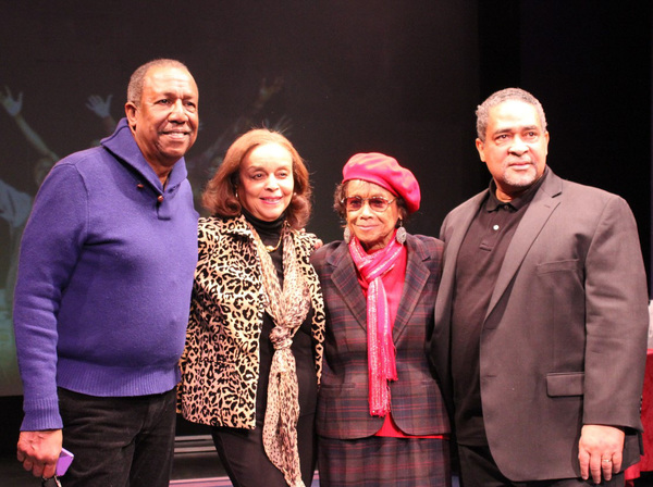 Photo Flash: Maurice Hines and Original Broadway Cast Visit York's DON'T BOTHER ME, I CAN'T COPE 