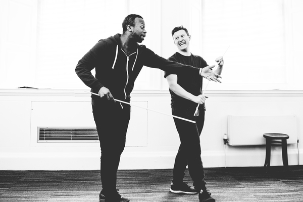 Photo Flash: In Rehearsal for simple8's DON'T SLEEP THERE ARE SNAKES at Park Theatre 