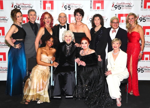 Photo Flash: Alan Cumming, Lily Tomlin, Laura Bell Bundy and More Celebrate Carol Channing's 95th Birthday Image