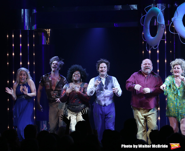Lacretta Nicole, Roger Bart, Kevin Chamberlin and Faith Prince with cast  Photo
